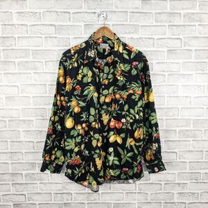 Paul Smith Sportwear Men's Floral Fruit Print Button up Shirt size 3